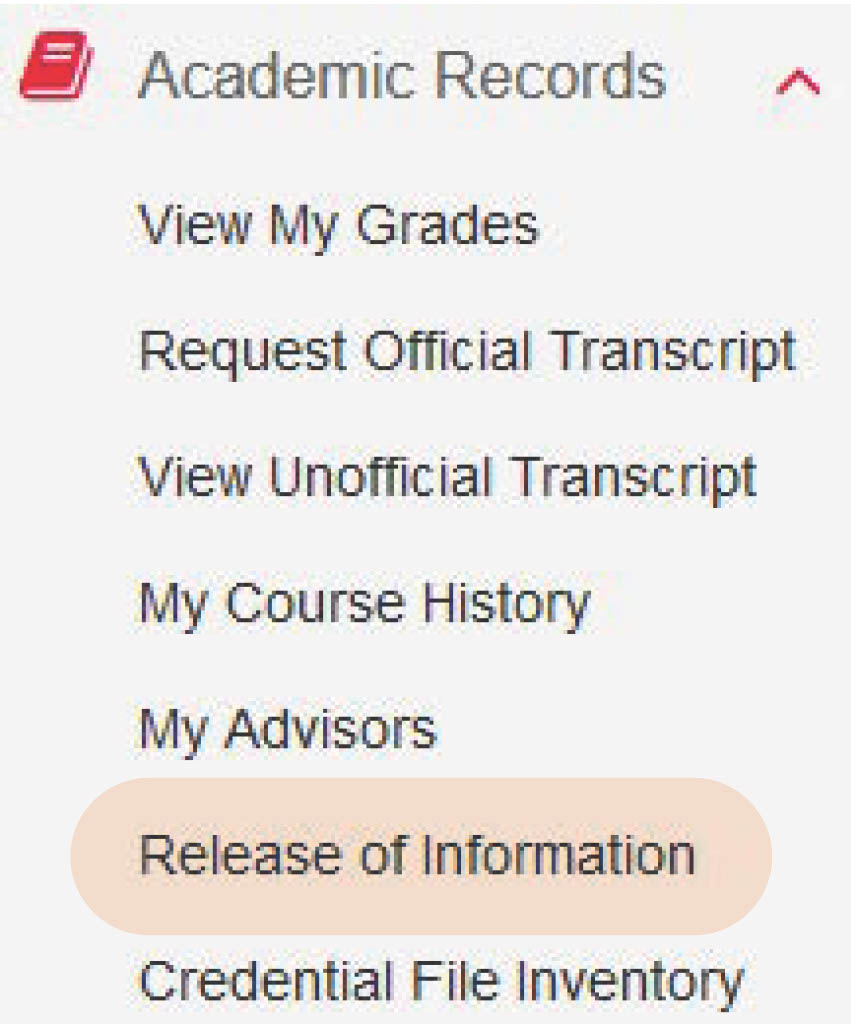 Release of Information